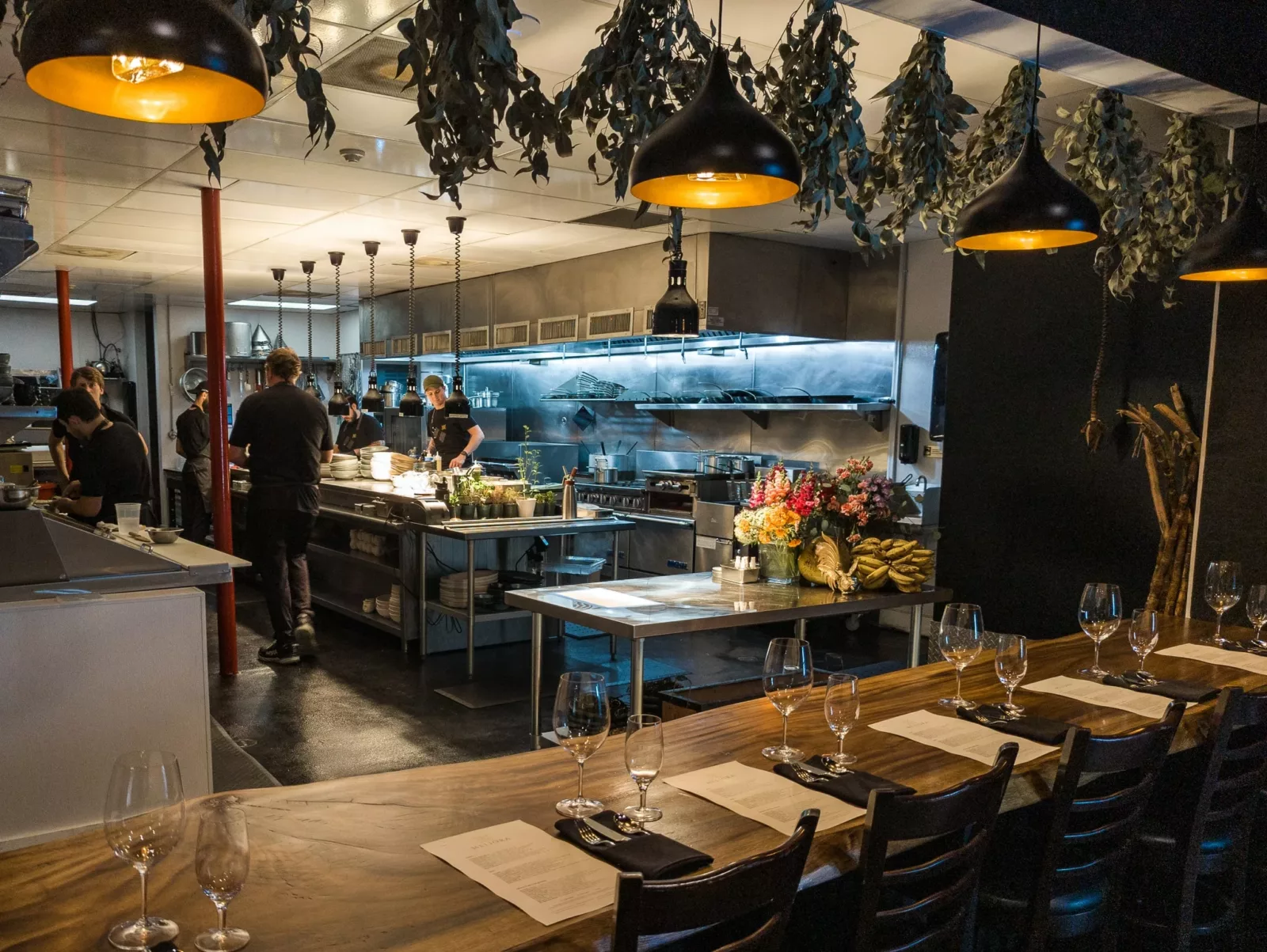 Meliora Restaurant Sarasota kitchen