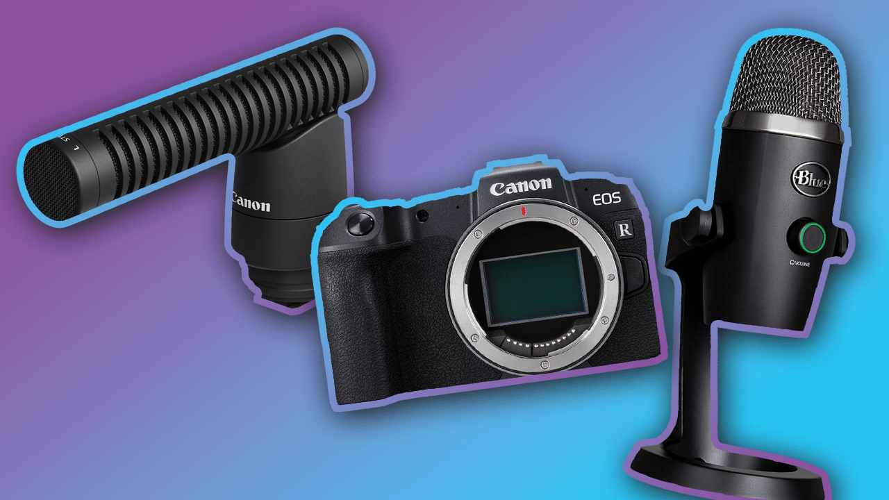 Canon RP vs Canon DM-E1 vs Blue Yeti Nano - Microphone Comparison