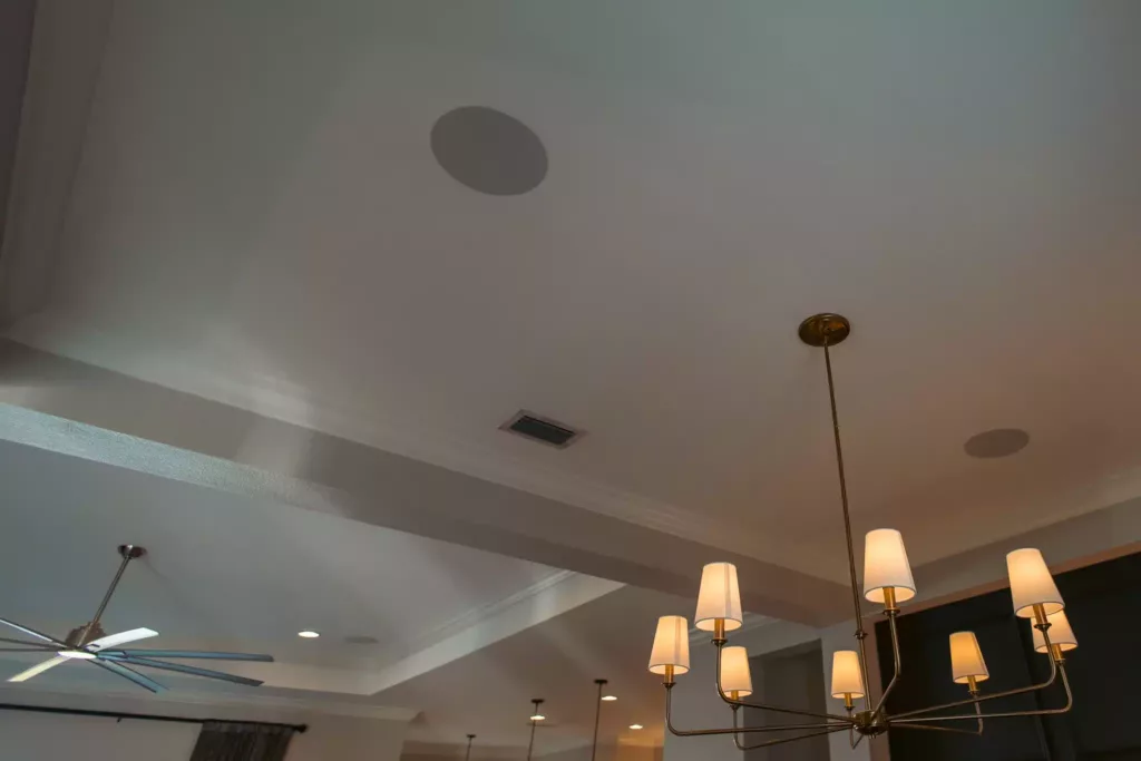 Klipsch 8" ceiling speakers throughout my home powered by the VSSL A.6x.