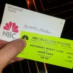 My Saturday Night Live tickets in hand!