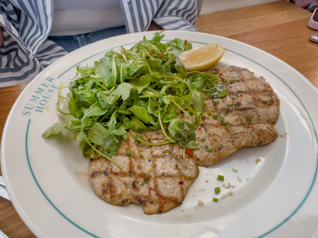 Herbed Chicken Breast Paillard
