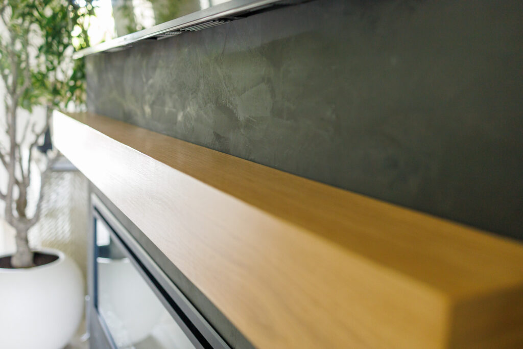 Close up of Roman Clay finish