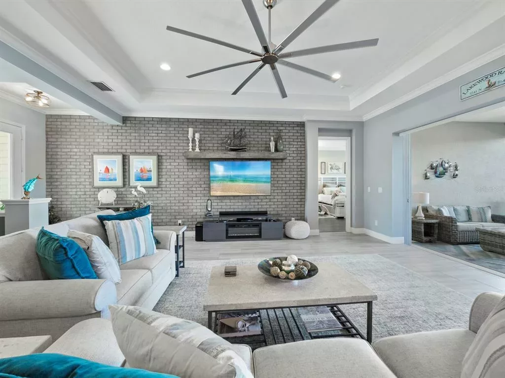 Great Room Transformation Before