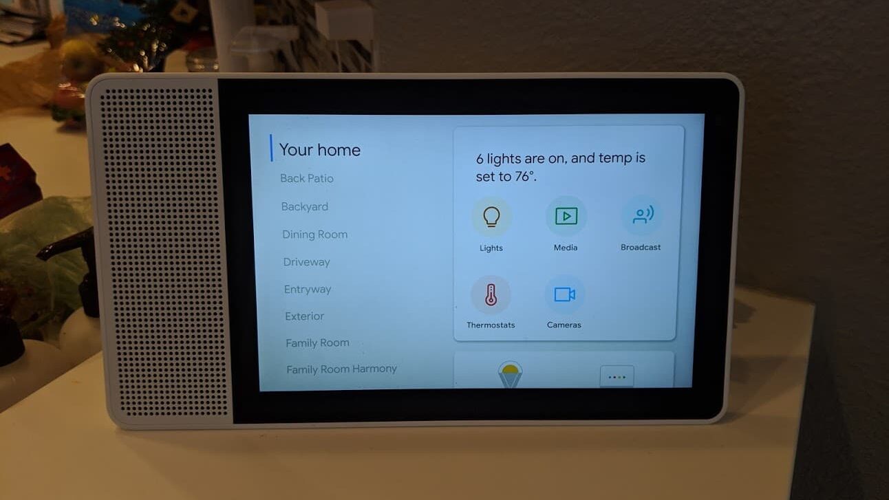 Google Home automation controls