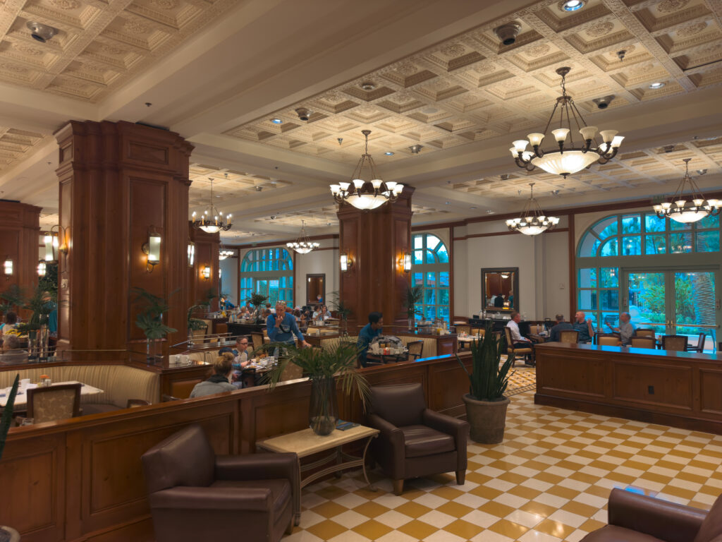 Dining area at Citron