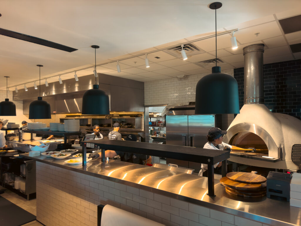 Bar Italia Open Kitchen and Pizza Oven