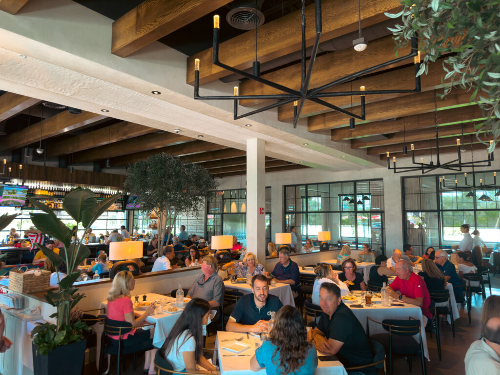 Bar Italia Main Dining Area