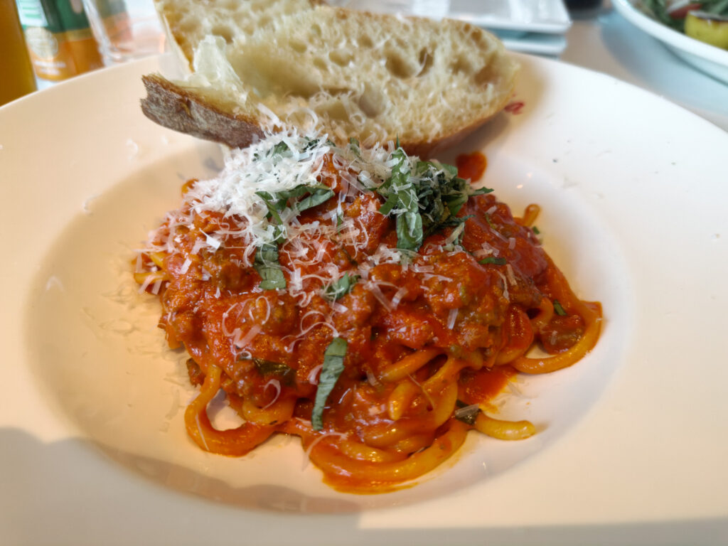 Chef Andy’s Bucatini Bolognese