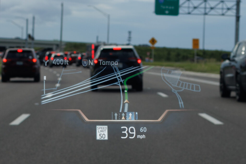 BMW i5 Head Up Display