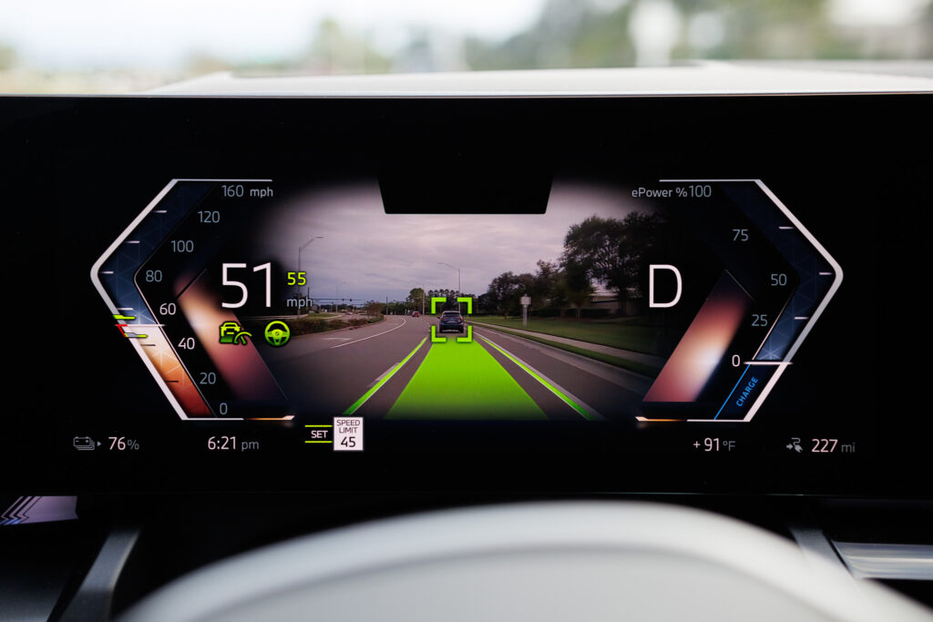 BMW i5 Adaptive Cruise Control