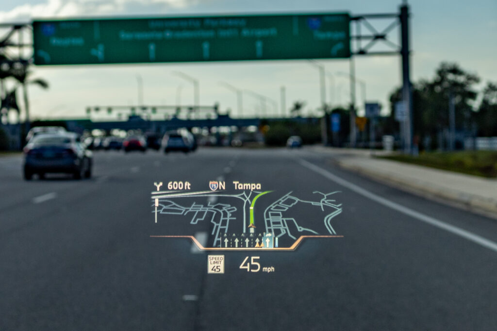 2024 BMW X7 Head Up Display