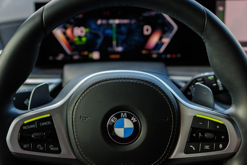 2024 BMW X7 with Assist Plus engaged