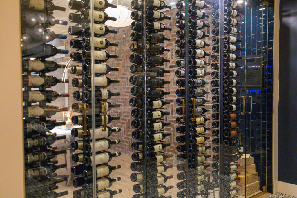 Café on St. Armands Wine Wall